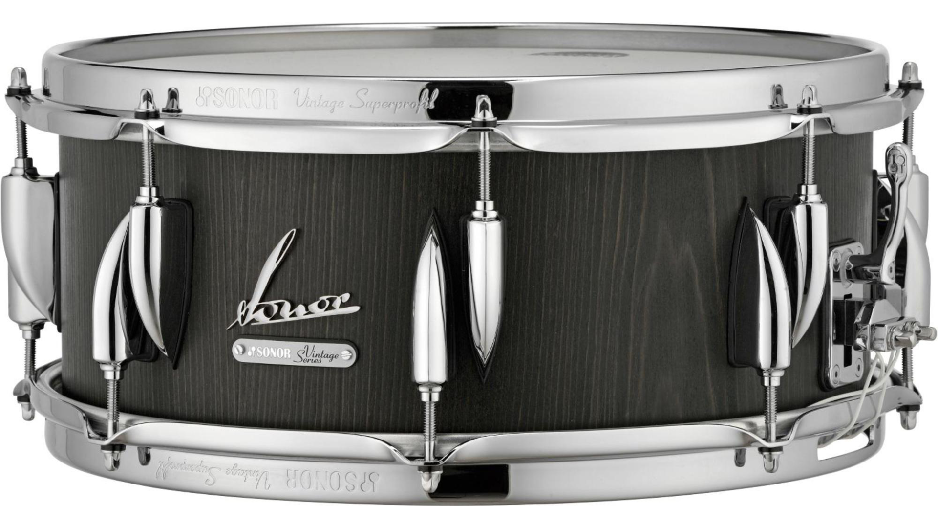 Sonor Vintage Series Snare Drum 14 x 6.5 in. Vintage Onyx